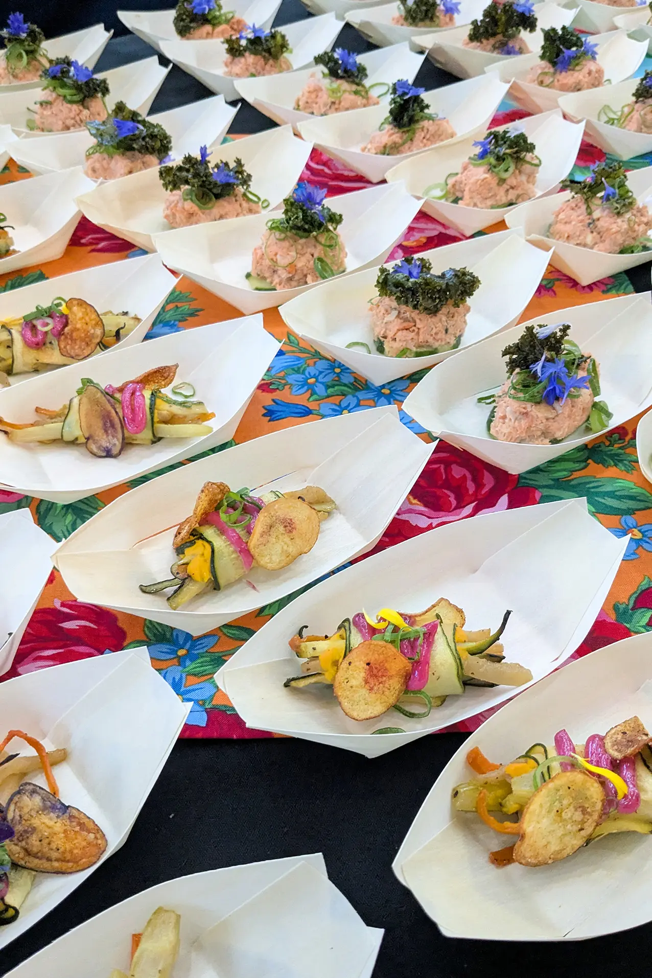 Klonbite catering food presentation Yukon — photo 5